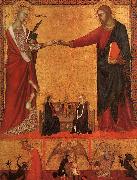 Barna da Siena The Mystical Marriage of St.Catherine Germany oil painting reproduction